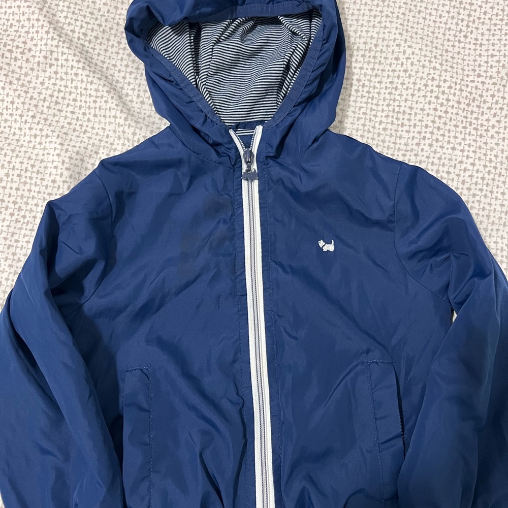 Ferrini Navy Jacket with White Accents